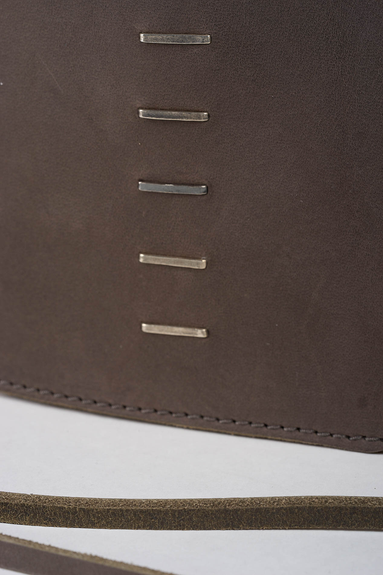 daniele basta leather and silver bags - DETAIL 2